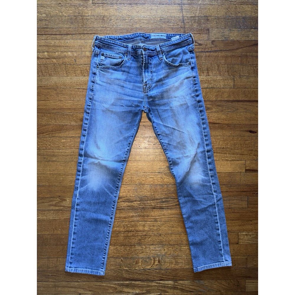 AG Adriano Goldschmied Skinny Mid/ Light‎ Washed Denim 34R